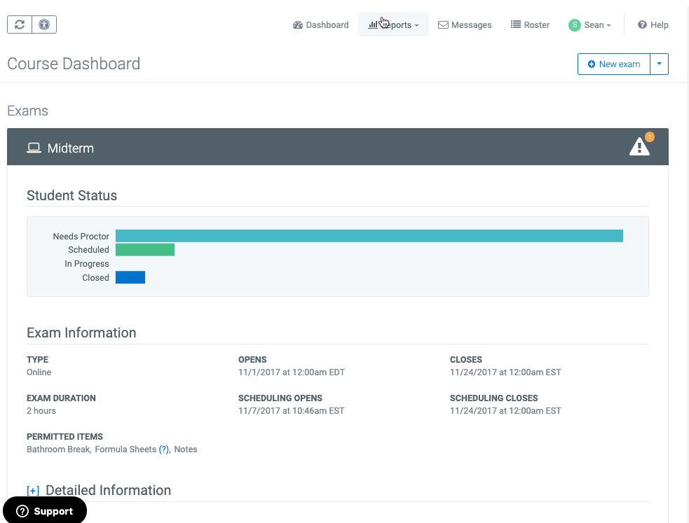 CourseDashboard