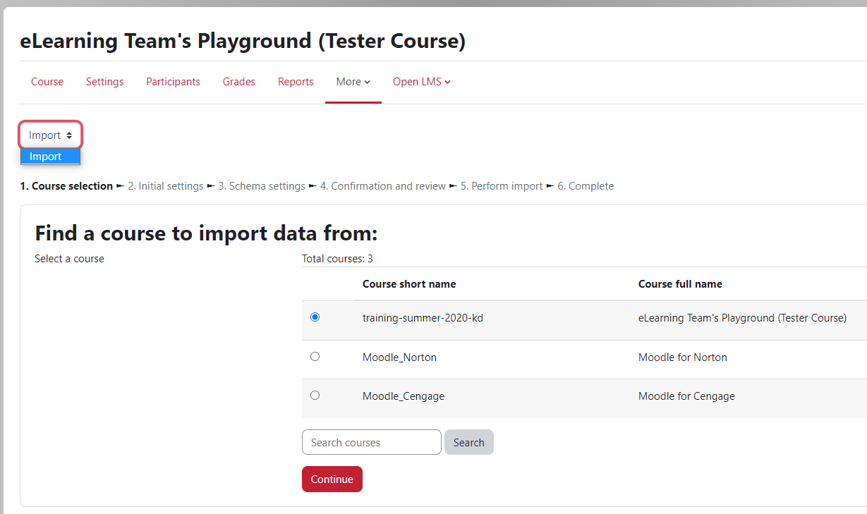 Import data from screen