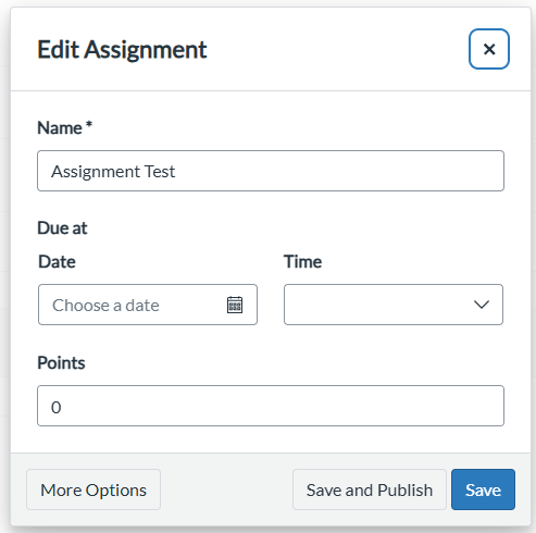 Image of due dates editing.
