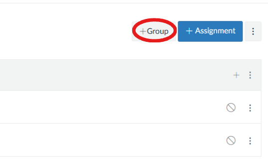 Add group with a circle around it.