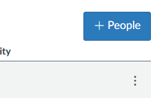 A blue button with add people.