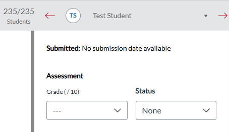 Submitted date for assignments for the 10% report.